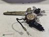 Rear window lifting mechanism without motor 