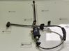 Front window lifting mechanism without motor 