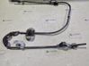 Rear window lifting mechanism without motor 