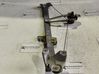 Rear window lifting mechanism without motor 