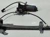 Rear window lifting mechanism without motor 