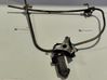 Front window lifting mechanism without motor 