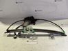 Rear window lifting mechanism without motor 