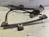 Rear window lifting mechanism without motor 