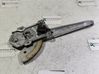 Rear window lifting mechanism without motor 