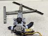 Front window lifting mechanism without motor 