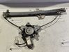 Rear window lifting mechanism without motor 