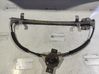 Front window lifting mechanism without motor 