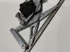 Front window lifting mechanism without motor 