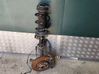 Front wheel hub spindle knuckle 
