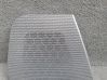 Rear door speaker cover trim 4F0035436
