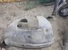 Front wheel arch liner splash guards 