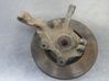 Front wheel hub spindle knuckle 