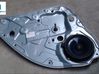 Rear window lifting mechanism without motor 4M51A24995CE