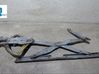 Front window lifting mechanism without motor 