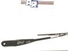 Rear wiper blade arm 