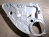 Rear window lifting mechanism without motor 1738644