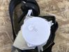 Rear seatbelt 9G9N611B69DBW
