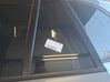 Rear vent window glass 