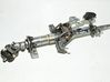 Steering wheel axle 