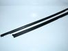 Rear door glass trim molding 