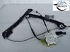 Front door window regulator with motor 