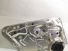 Rear window lifting mechanism without motor 3D4839755