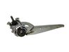 Rear window lifting mechanism without motor 