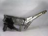 Front window lifting mechanism without motor 