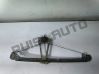 Rear window lifting mechanism without motor 
