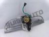 Rear window lifting mechanism without motor 