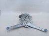 Front window lifting mechanism without motor 