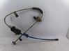 Rear window lifting mechanism without motor 