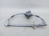 Rear window lifting mechanism without motor 