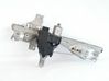 Rear window lifting mechanism without motor 