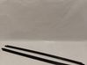 Door glass trim 