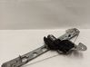 Rear window lifting mechanism without motor 
