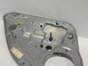 Rear window lifting mechanism without motor 