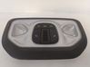 Headlining lighting console trim 