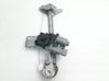 Rear window lifting mechanism without motor 