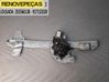 Front window lifting mechanism without motor 