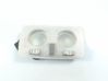 Headlining lighting console trim 