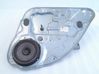 Rear window lifting mechanism without motor 