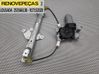 Rear window lifting mechanism without motor 