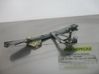 Rear window lifting mechanism without motor 