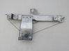 Rear window lifting mechanism without motor 