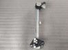 Rear window lifting mechanism without motor 