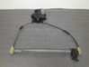 Rear window lifting mechanism without motor 