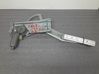 Front window lifting mechanism without motor 