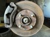 Front wheel hub spindle knuckle 